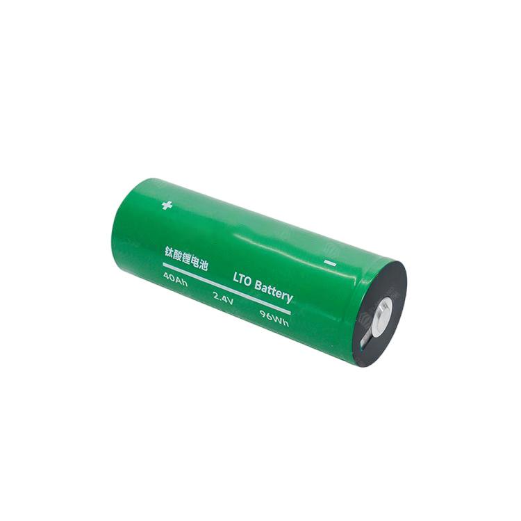 2.4V 40Ah 鈦酸鋰圓柱電池